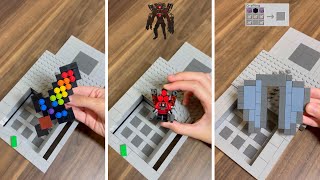 Crafting Impossible Minecraft items BUT Lego!