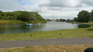 Will they crash... No... Fairhaven Lake July 2022