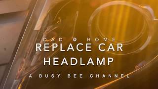 How to easily replace a headlight on your car