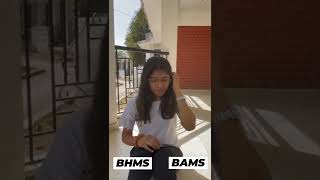 BHMS or BAMS? but... #bams #funnyvideo #vlog101