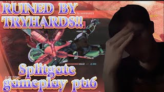 RUINED BY TRYHARDS!! // Splitgate gameplay pt16