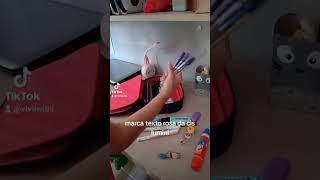 parte2 | organizo meu estojo para volta às aulas de julho💞 #evellynwitni #euquefiz #viral #vaiprofy