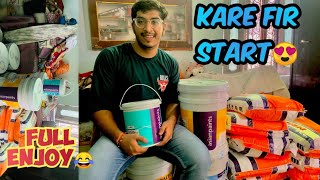 Ab aayi ghar ko paint karne ki baari😋 || Dhruvzone