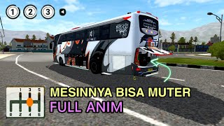 MOD BUSSID TERBARU ZEPPELIN G2 HDD FULL ANIMASI FREE DOWNLOAD