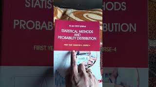 BSc Honours Artificial Intelligence (A.P)Course-4: Statistical methods and Probability Distribution