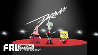 SPONGEBOB, PATRICK & SQUIDWARD 'DRAMA' (COVER) by aespa