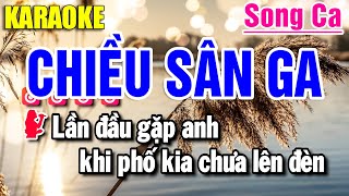 Karaoke Chiều Sân Ga Nhạc Sống Song Ca | Yến Như