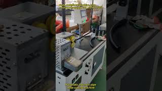 Automatic hot melt pipe hose cutting machine