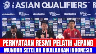 PERNYATAAN RESMI PELATIH JEPANG!! MUNDUR SETELAH KALAH DARI TIMNAS INDONESIA