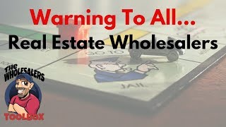 Wholesaling Houses Legally... Are You BREAKING State Laws?