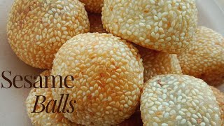 KUIH BOM | SESAME SEED BALLS | ONDE ONDE