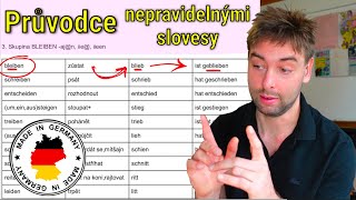 Němčina #16 NEPRAVIDELNÁ SLOVESA (minulý čas/Präteritum/Perfektum) | Jak na ně?