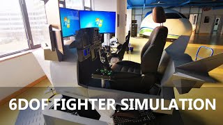 6dof Fighter Motion Simulation—Used for Microsoft Flight Simulator