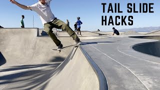 How To Frontside Tailslide On A Mini Ramp (TRANSITION)