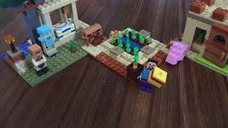 Minecraft Speedrun With LEGO Stop Motion