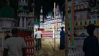 महाराजगंज यह ताजिया 9 लाख की लागत में बनाया गया है #muharram #tajiya #short