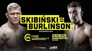 Cage Warriors 135 / 136 - typowanie || predictions