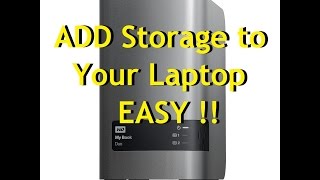 Add Laptop Storage with WD My Book Duo