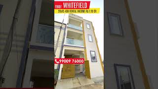 🔥House for sale in Whitefield Hoodi Bangalore | Bangalore house sale Whitefield #home #house #sale