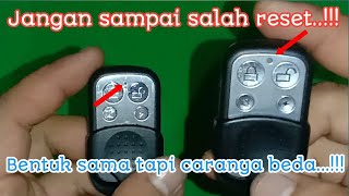 Membedakan remot alarm daihatsu type PK & HT