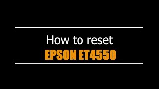 Reset Epson ET4550 EURO - Unlimited - Ink Pads - Reset 100% Virus Free - Reset Epson AP