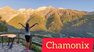 CHAMONIX-MONT-BLANC  آخر  يوم في سفرنا  لبلدة شاموني