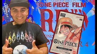 One Piece Film Red Promotional Pack Opening + Thoughts