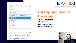 Kurs Spring Boot 2 Początek