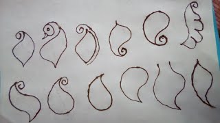 Mehndi class 10 shapes