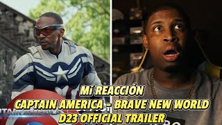 REACCIÓN a Captain America: Brave New World | D23 Official Trailer | Marvel Studios 🔥