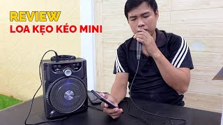 Thử hát karaoke trên loa kẹo kéo mini giá rẻ xem có hay không ? || Minh Tàn Vlog