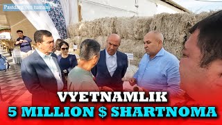 💠 Vyetnamliklar Pastdarg'omdan 5 million $ ga Pilla sotib oladi