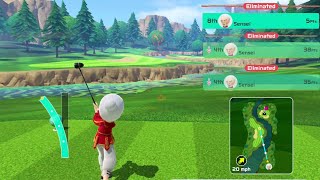 You're NOT Allowed To AIM Your Strokes... (Nintendo Switch Sports Golf)