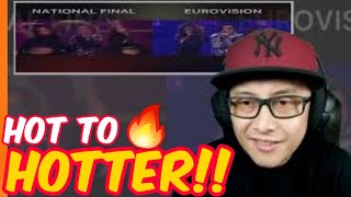 🇪🇸 CHANEL - SLOMO (NATIONAL FINAL VS GRAND FINAL EUROVISION COMPARISON) | REACTION