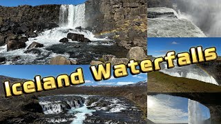 Iceland waterfalls MUST SOUND ON 冰岛的瀑布