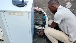 How to Reset Ductable ac|| Cooler Ductable AC Compressor not working||3 phase Ductable AC not work