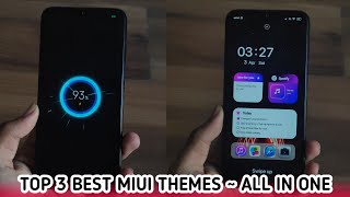 Top 3 Best Miui Themes Part 3 | 2021 Amazing Themes | Amazing Charging And Boot Animations