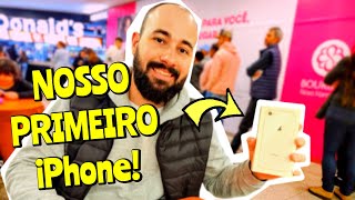 iPhone 8 em 2022 I Compramos nosso primeiro iPhone + Vlog Bourbon shopping NH