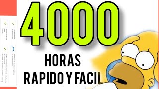 4000 horas,  un video diario por día. reto