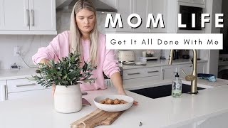 Mom Life Get It Done With Me | Cleaning Motivation 2022