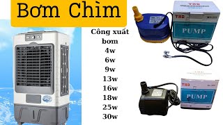 Bơm chìm cho quạt điều hoà hơi nước | Máy bơm cho quạt điều hoà hơi nước