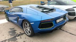 Lamborghini Aventador idle