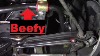 BMW 2002 Turbo 22mm IE Front Swaybar Install