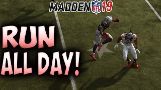 The BEST Run Scheme in Madden 19 | Run All Day!