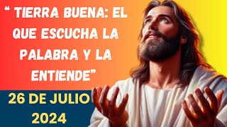 Evangelio De Hoy Viernes 26 Julio 2024 l Reflexión oración l Biblia l San Mateo 13,18-23