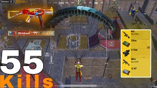 55 kills🔥Bad Gameplay😔 | PUBG Mobile