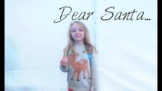 6 Year Old Ellies Letter To Santa - Vlogmas #5