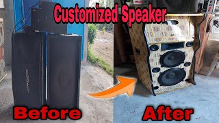 Customized Speaker with Built- in Player and Amplifier | Videoke Machine Design