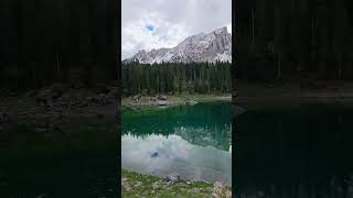 유럽 알프스산맥 자전거 횡단여행_이탈리아 카레짜호수 풍경(Lago di Carezza Landscape)-2