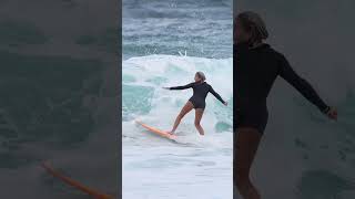 Nora Liotta North Shore Surf Session #surf #hawaii #surfergirl 🏄‍♀️